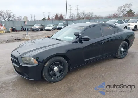 2013 Dodge Charger Police z USA, uszkodzony, nr VIN 2C3CDXAT9DH610360